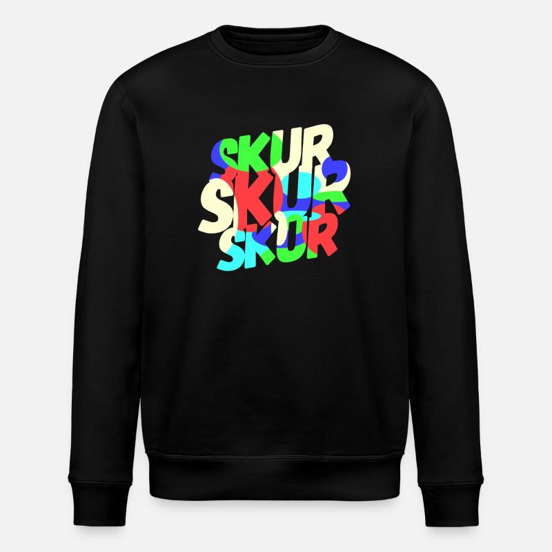 SKUR - Sweat bio ROLLER Stanley/Stella Unisexe - noir