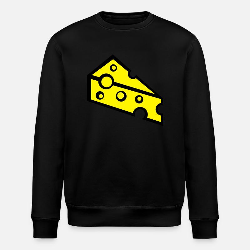 cheese_t2 - Sweat bio ROLLER Stanley/Stella Unisexe - noir