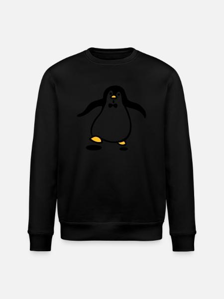 Pinguin - Stanley/Stella Unisex Bio-Sweatshirt ROLLER - Schwarz