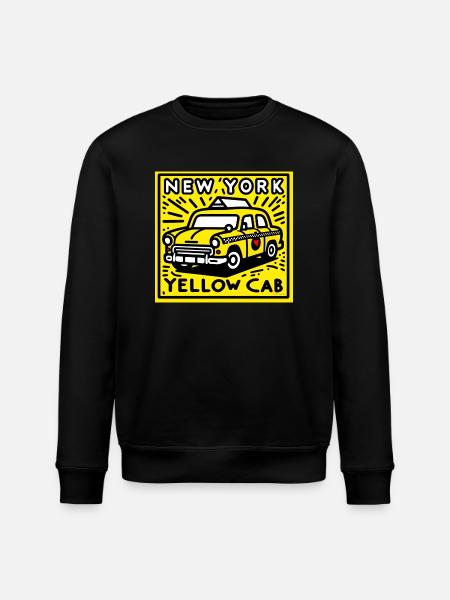 New York Cab - Stanley/Stella ROLLER Unisex Organic Sweatshirt - black