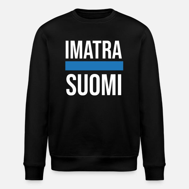 Imatra Suomi - Sweat bio ROLLER Stanley/Stella Unisexe - noir