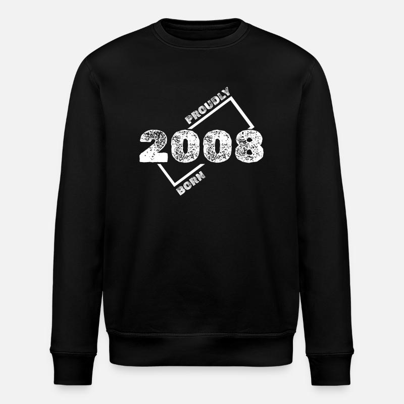 2008 2008 - Stanley/Stella ROLLER Unisex Organic Sweatshirt - black