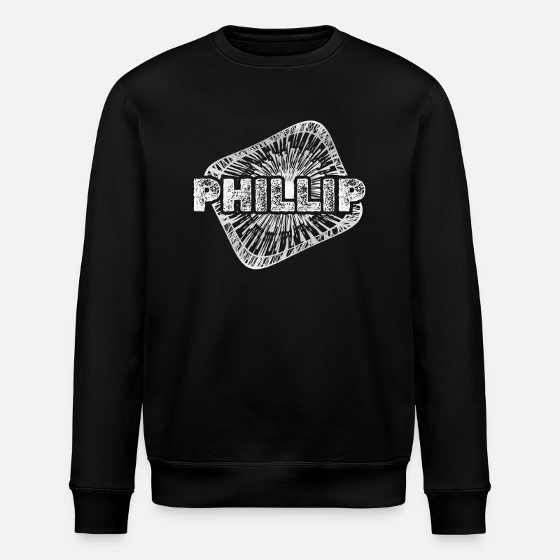 Phillip als Sternenstaub - Stanley/Stella Unisex Bio-Sweatshirt ROLLER - Schwarz