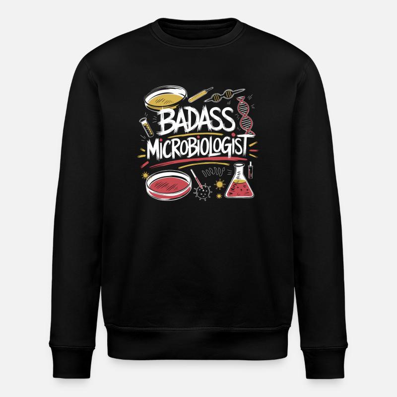 La science avec passion - Sweat bio ROLLER Stanley/Stella Unisexe - noir