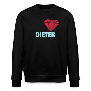 Dieter - Stanley/Stella Unisex Bio-Sweatshirt ROLLER - Schwarz - Vorne - Nik (191cm)