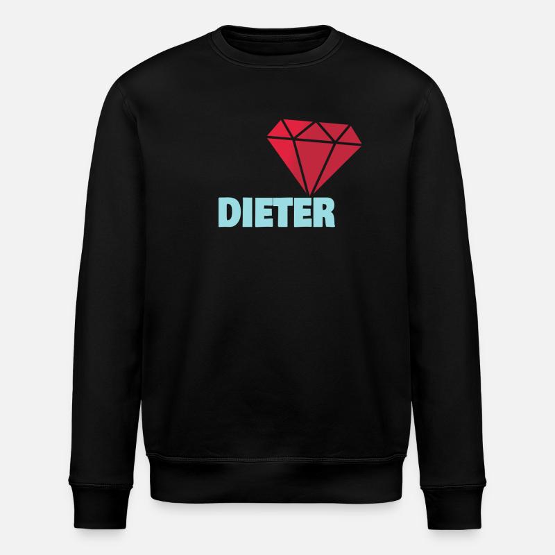 Dieter - Stanley/Stella ROLLER Unisex Organic Sweatshirt - black