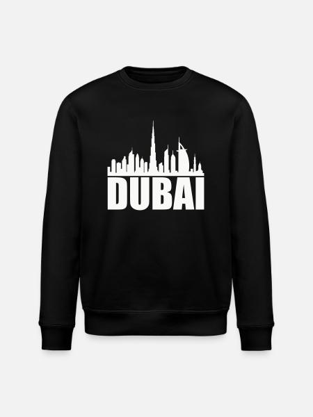 Dubai Skyline 1 - Stanley/Stella ROLLER Unisex Organic Sweatshirt - black