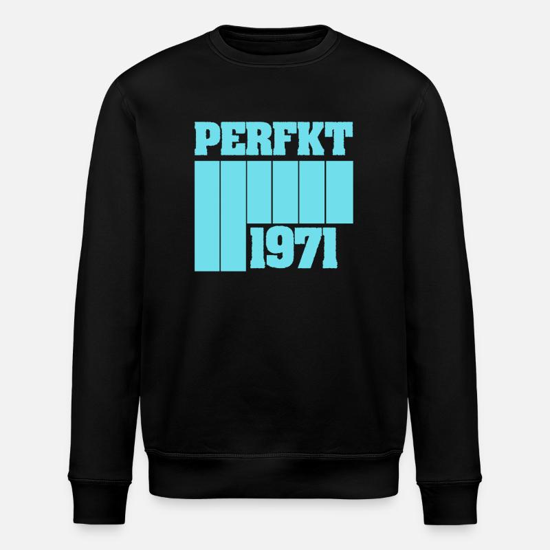 1971 - Stanley/Stella Unisex Bio-Sweatshirt ROLLER - Schwarz