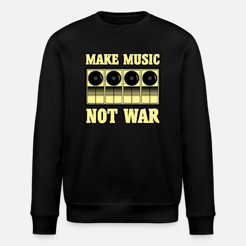 Fait de la musique - Sweat bio ROLLER Stanley/Stella Unisexe - noir