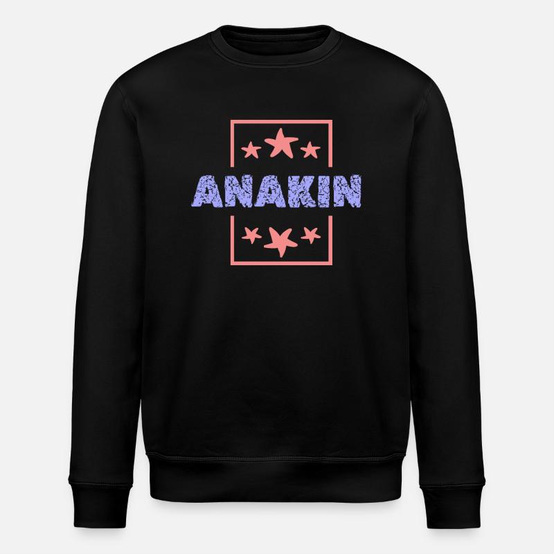 Anakin als Anakin - Stanley/Stella Unisex Bio-Sweatshirt ROLLER - Schwarz