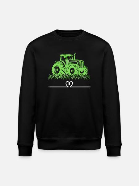 Tractor / tractor / tractor - Stanley/Stella Uniseks bio-sweatshirt ROLLER - zwart