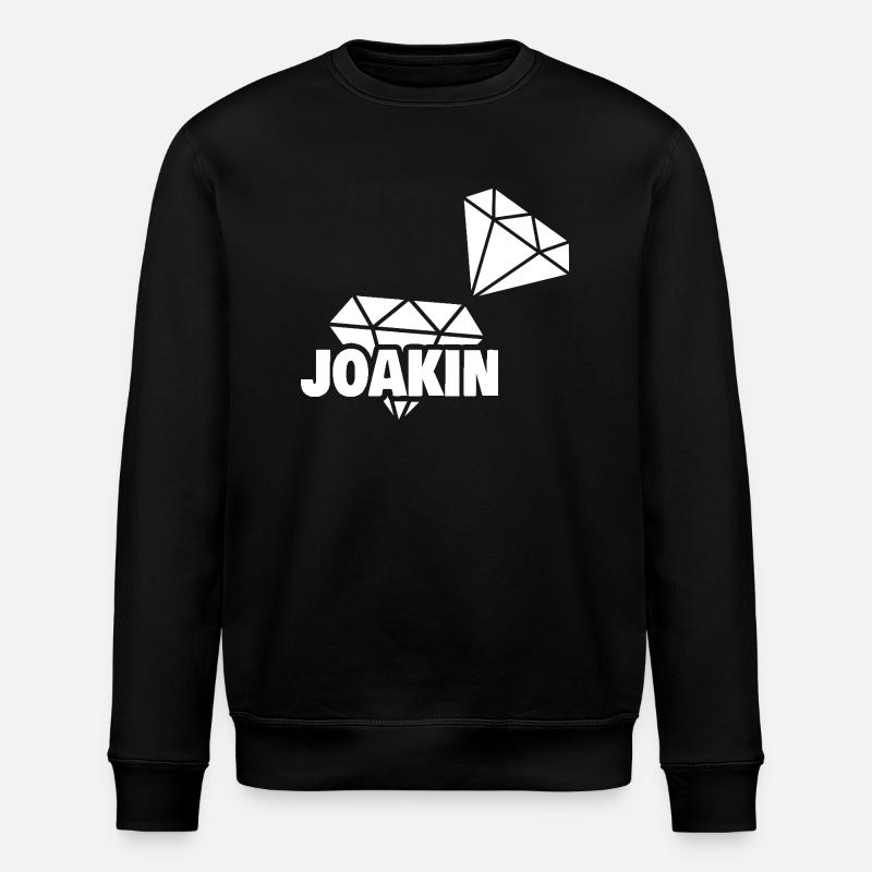 Précieux Joakin - Sweat bio ROLLER Stanley/Stella Unisexe - noir