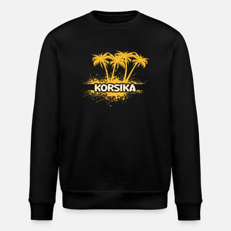 Corse - Sweat bio ROLLER Stanley/Stella Unisexe - noir