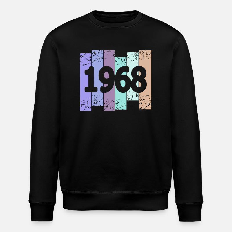 1968 - Stanley/Stella ROLLER Unisex Organic Sweatshirt - black