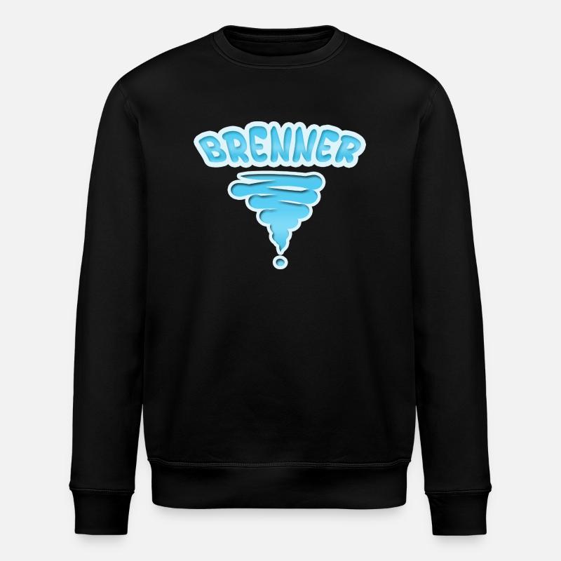 Cadeau pour Brenner - Sweat bio ROLLER Stanley/Stella Unisexe - noir