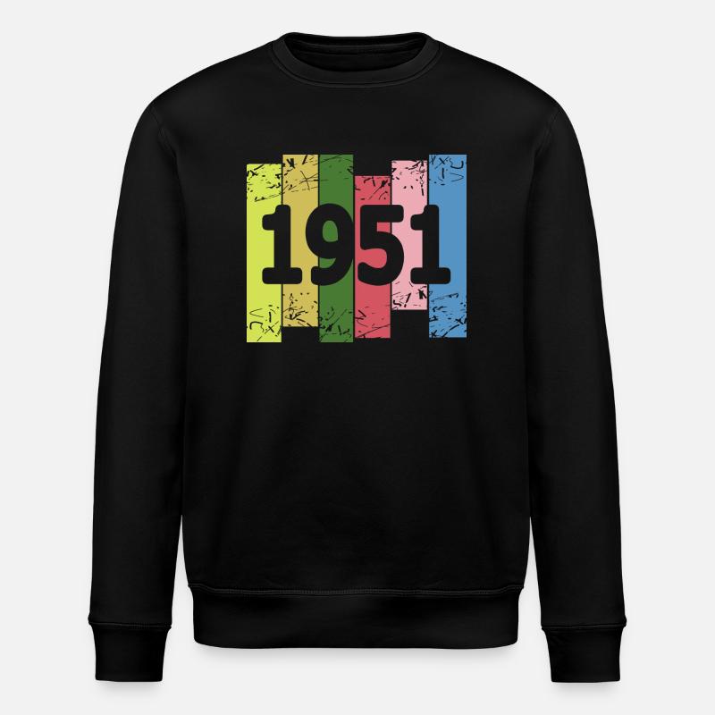 1951 - Sweat bio ROLLER Stanley/Stella Unisexe - noir