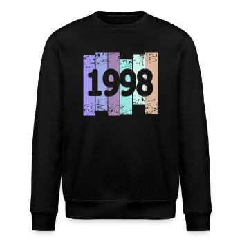 Goths 1998 - Stanley/Stella ROLLER Unisex Organic Sweatshirt - black - Front - Nik (191cm)