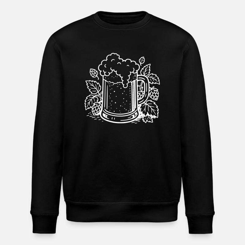 Bahre - Stanley/Stella Unisex Bio-Sweatshirt ROLLER - Schwarz