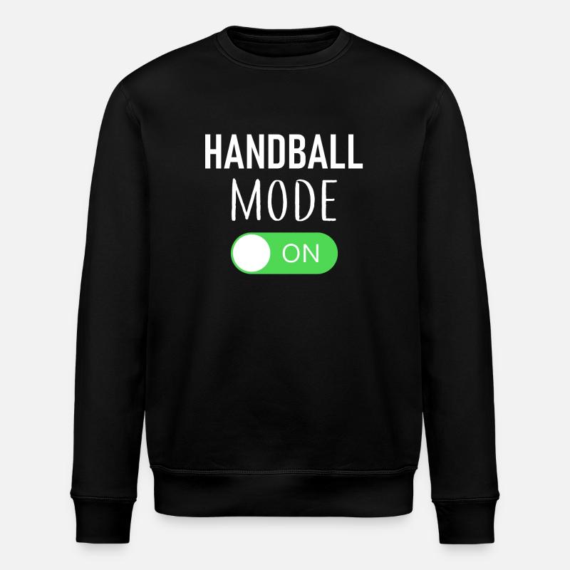 Mode Handball activé - Sweat bio ROLLER Stanley/Stella Unisexe - noir