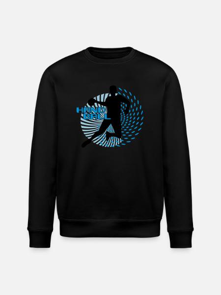HANDBALL Strudel Handballer - Stanley/Stella ROLLER Unisex Organic Sweatshirt - black