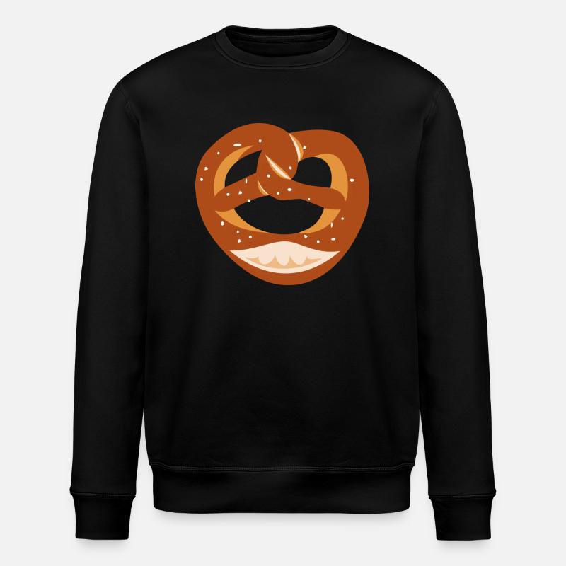 Brezel - Stanley/Stella Unisex Bio-Sweatshirt ROLLER - Schwarz