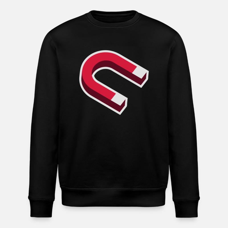 magnet - Stanley/Stella ROLLER Unisex Organic Sweatshirt - black