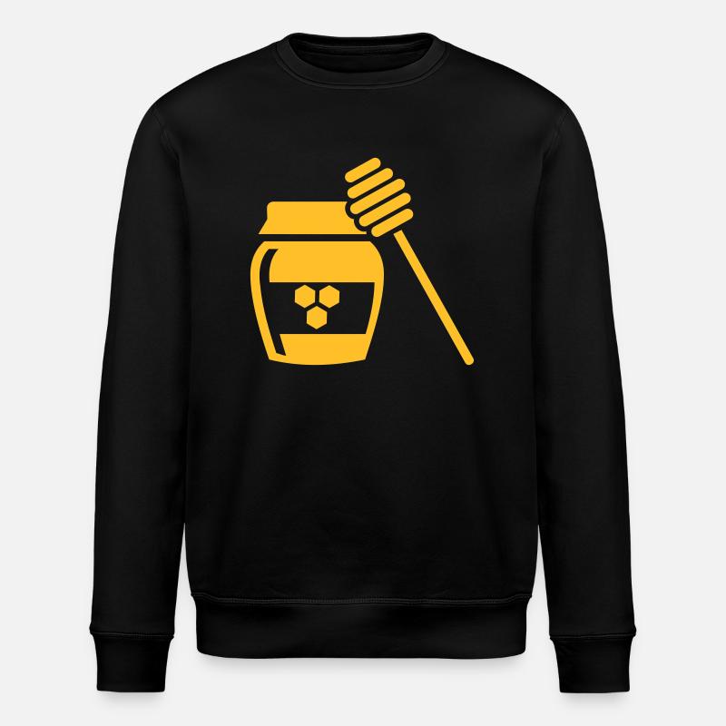 Miel - Sweat bio ROLLER Stanley/Stella Unisexe - noir