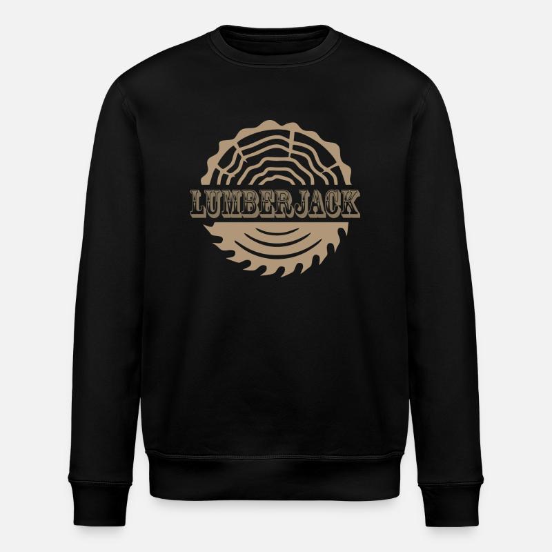 Lumberjack - Sweat bio ROLLER Stanley/Stella Unisexe - noir