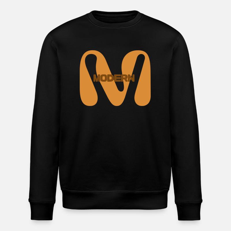 Modern - Stanley/Stella ROLLER Unisex Organic Sweatshirt - black