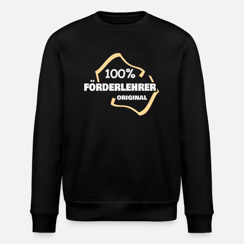 Beruf Förderlehrer - Stanley/Stella Unisex Bio-Sweatshirt ROLLER - Schwarz