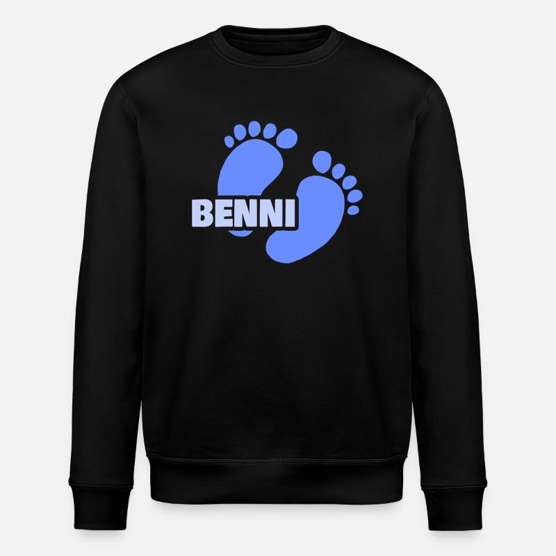 Benni - Sweat bio ROLLER Stanley/Stella Unisexe - noir