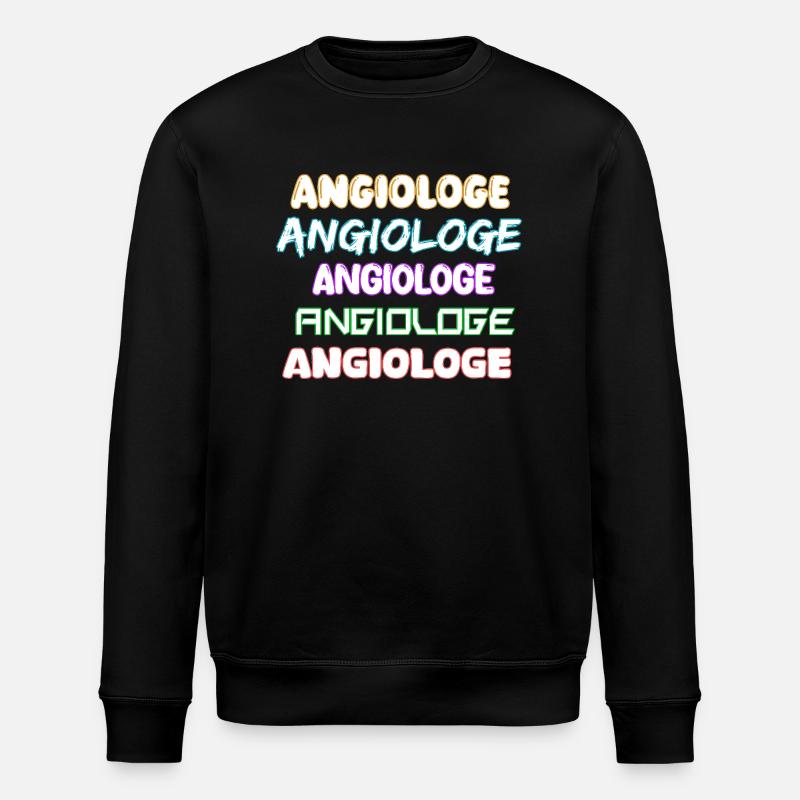 Angiologist as a job - Stanley/Stella ROLLER Unisex Organic Sweatshirt - black
