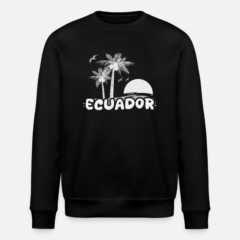Plage de l’Équateur - Sweat bio ROLLER Stanley/Stella Unisexe - noir