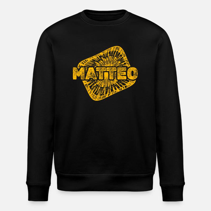 Sternenstaub Matteo - Stanley/Stella Unisex Bio-Sweatshirt ROLLER - Schwarz