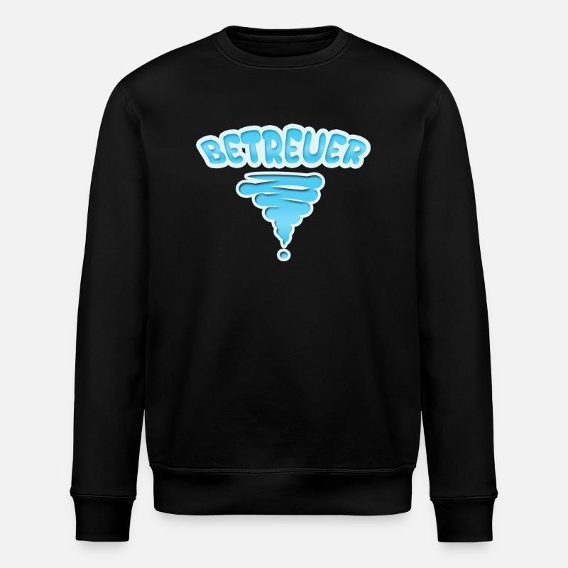 Beruf Betreuer - Stanley/Stella Unisex Bio-Sweatshirt ROLLER - Schwarz