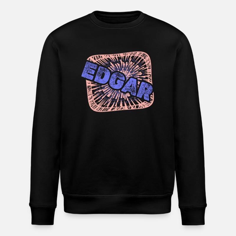Edgar - Stanley/Stella ROLLER Unisex Organic Sweatshirt - black