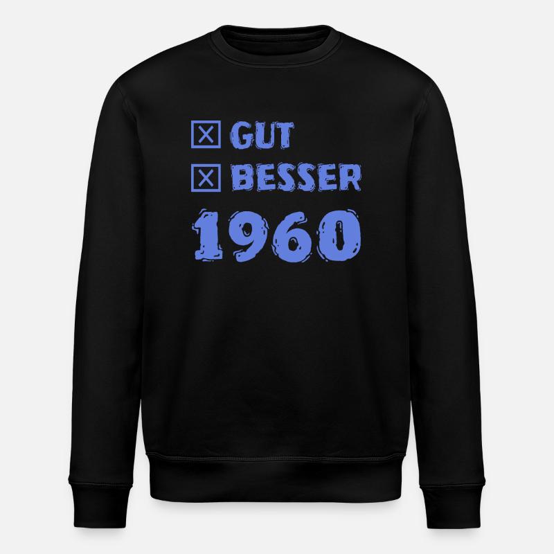 Bon 1960 - Sweat bio ROLLER Stanley/Stella Unisexe - noir