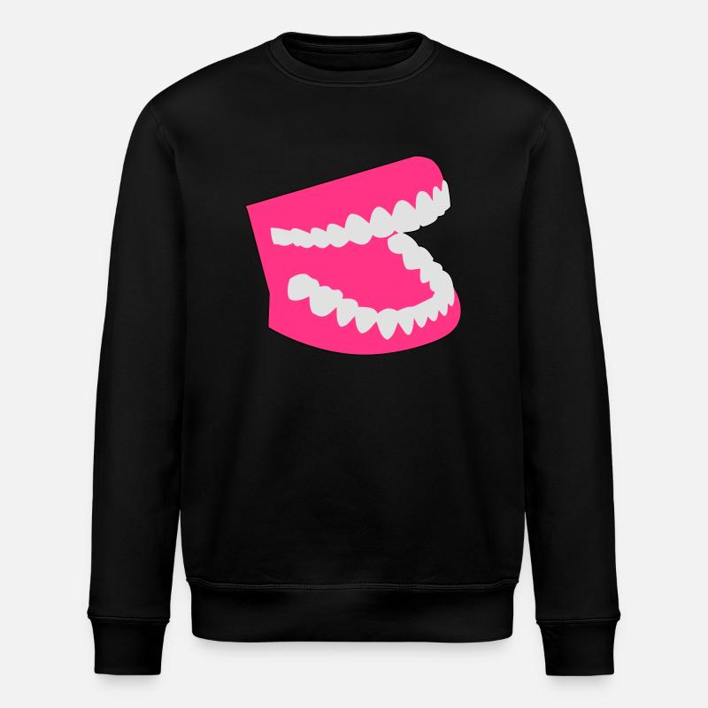 Gebiss - Stanley/Stella Unisex Bio-Sweatshirt ROLLER - Schwarz