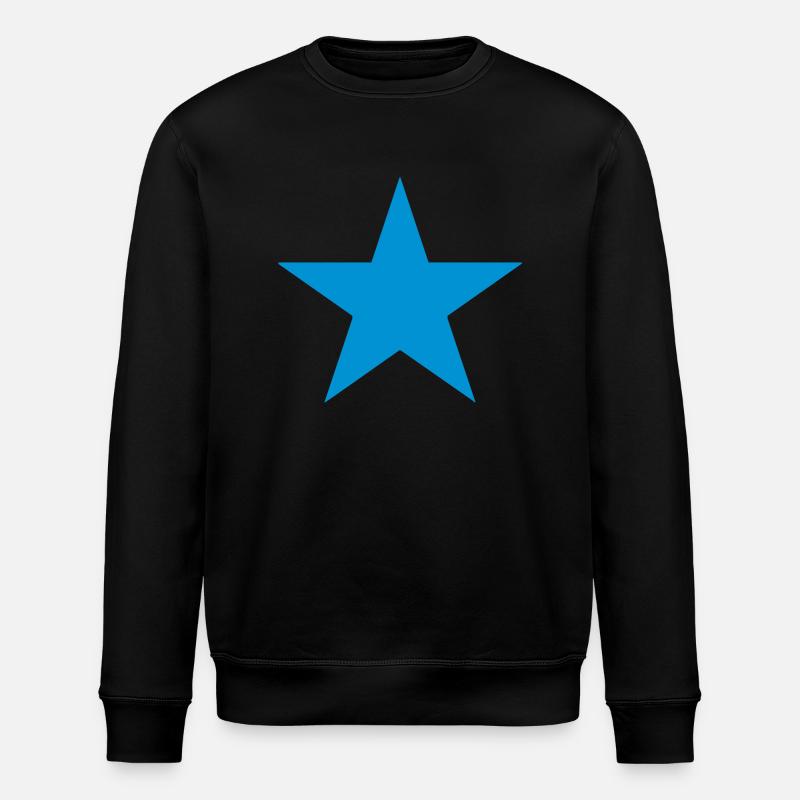 Blue star - Sweat bio ROLLER Stanley/Stella Unisexe - noir