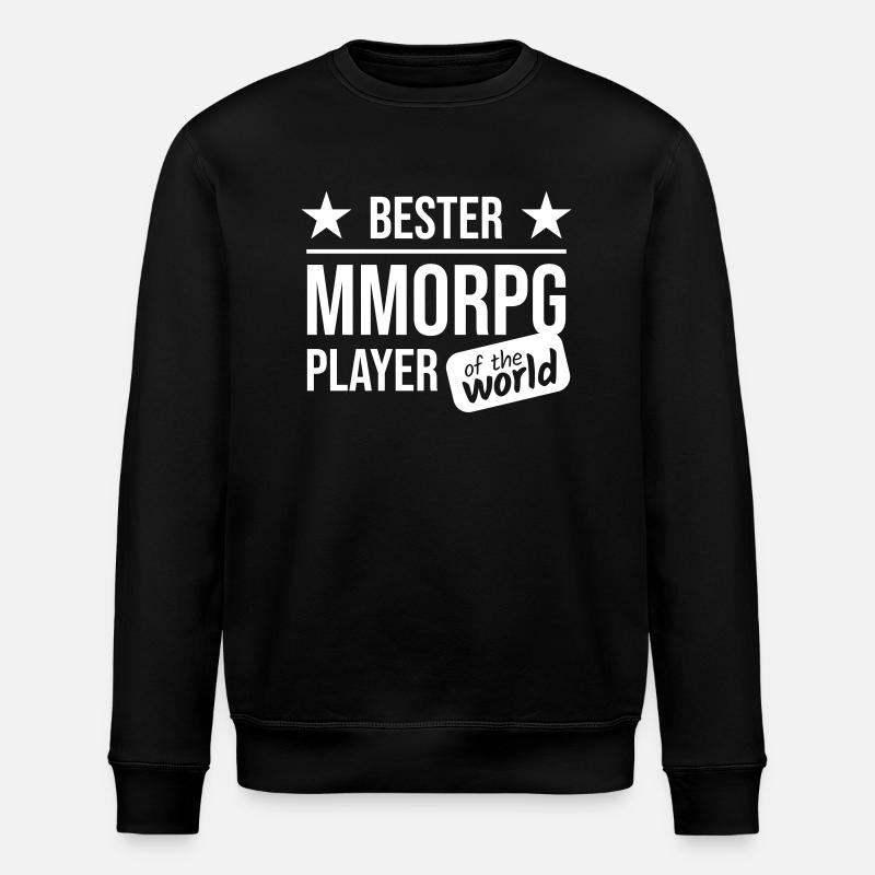 MMORPG best player - Stanley/Stella ROLLER Unisex Organic Sweatshirt - black