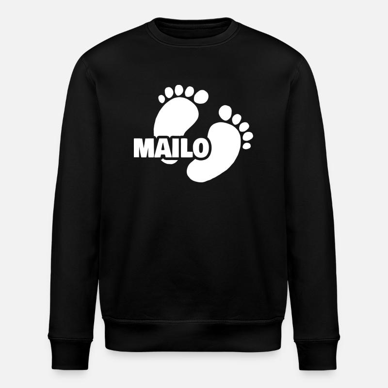 Cadeau pour Mailo - Sweat bio ROLLER Stanley/Stella Unisexe - noir