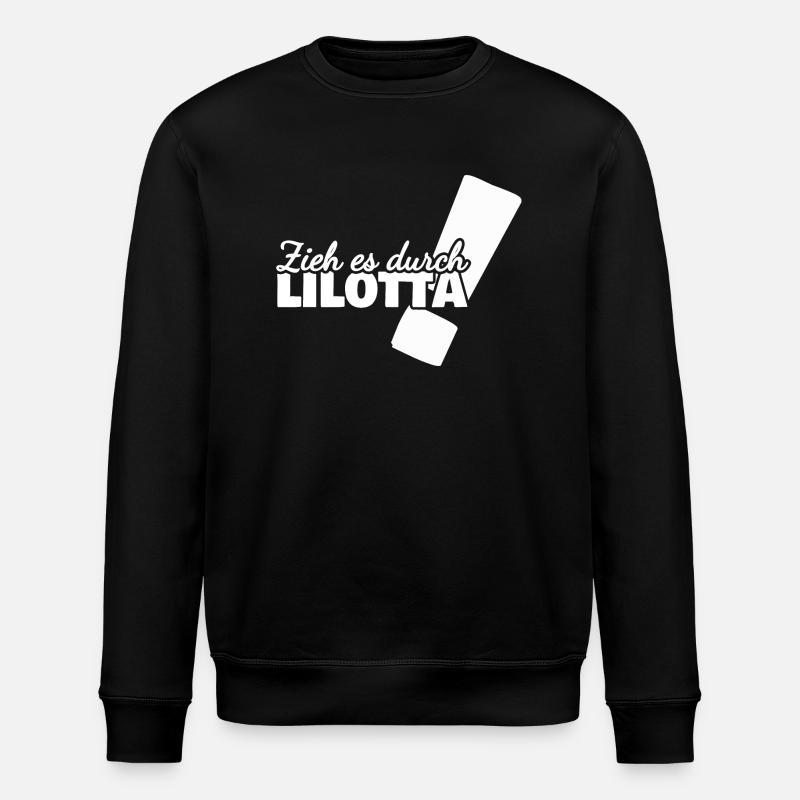 First name Lilotta - Stanley/Stella ROLLER Unisex Organic Sweatshirt - black