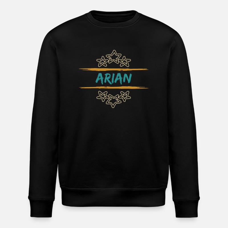 Arian als Arian - Stanley/Stella Unisex Bio-Sweatshirt ROLLER - Schwarz