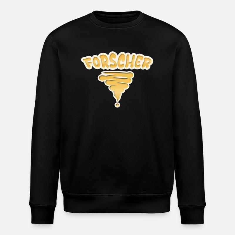 Cadeau pour chercheur - Sweat bio ROLLER Stanley/Stella Unisexe - noir