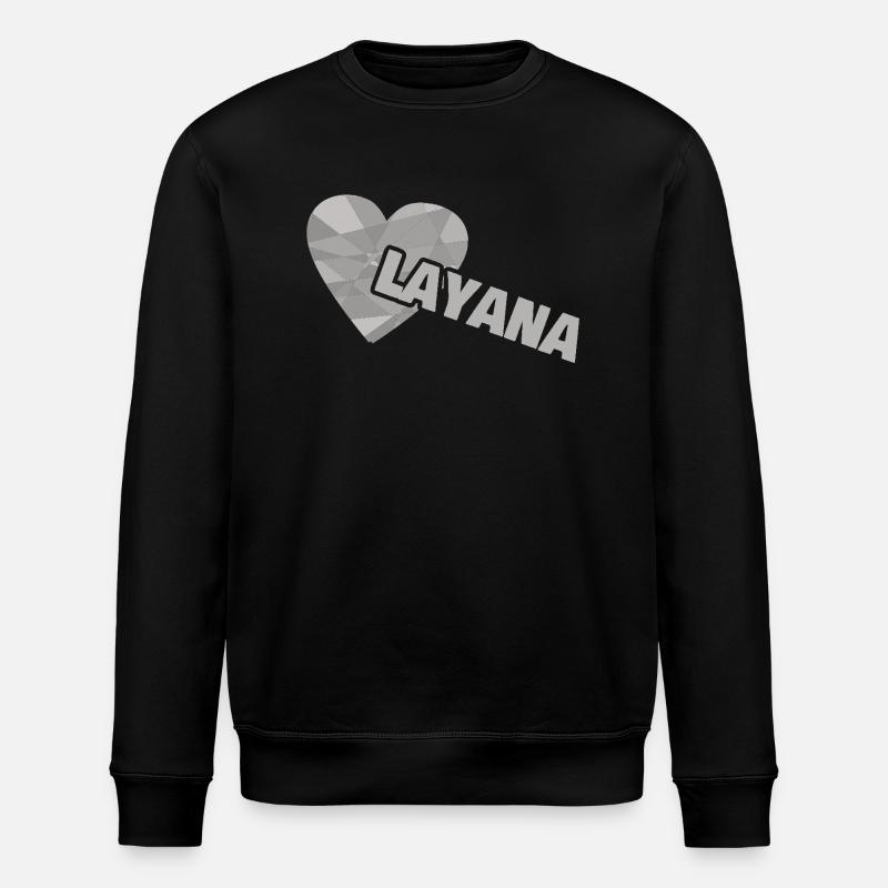 Cadeau pour Layana - Sweat bio ROLLER Stanley/Stella Unisexe - noir