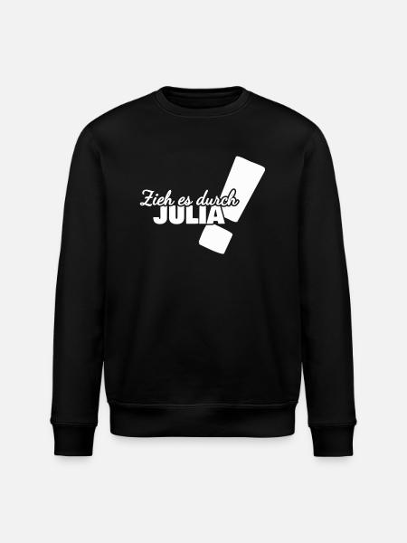 Gift for Juliet - Stanley/Stella ROLLER Unisex Organic Sweatshirt - black