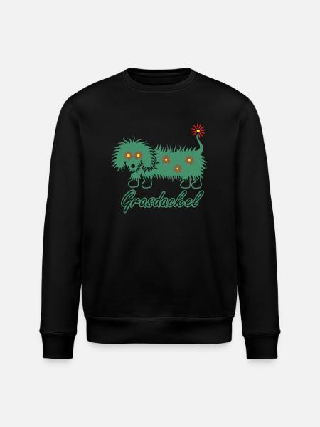 grasdackel 4 - Stanley/Stella Unisex Bio-Sweatshirt ROLLER - Schwarz