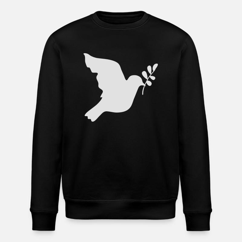Taube - Stanley/Stella Unisex Bio-Sweatshirt ROLLER - Schwarz
