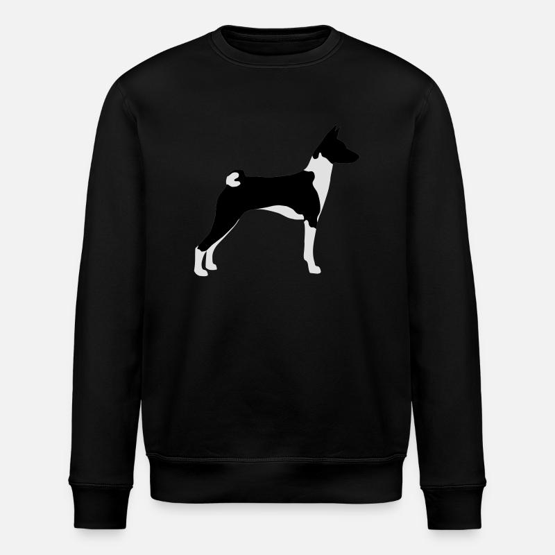 Basenji - Stanley/Stella Unisex Bio-Sweatshirt ROLLER - Schwarz