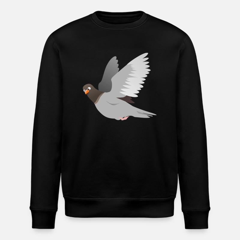 gris Dove - Sweat bio ROLLER Stanley/Stella Unisexe - noir